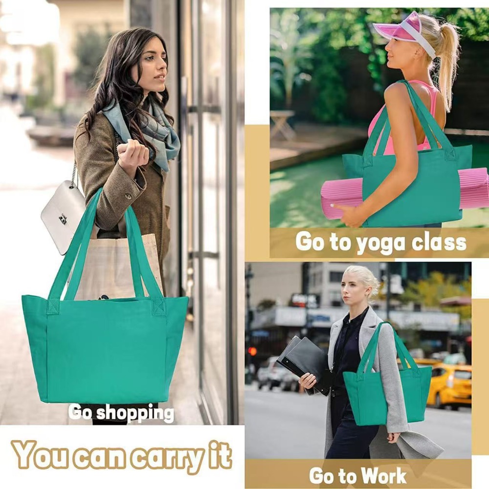 Canvas Yoga Mat Tote Bag, Larg - Pilate Yoga Workout recension och pris