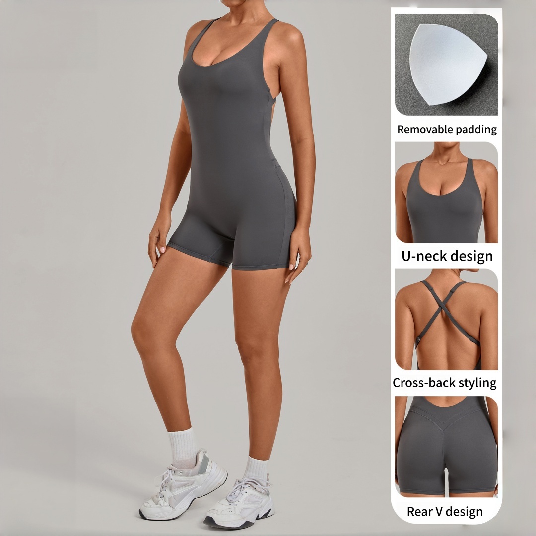 Women's Seamless Yoga Jumpsuit - Pilates Yoga One recension och pris